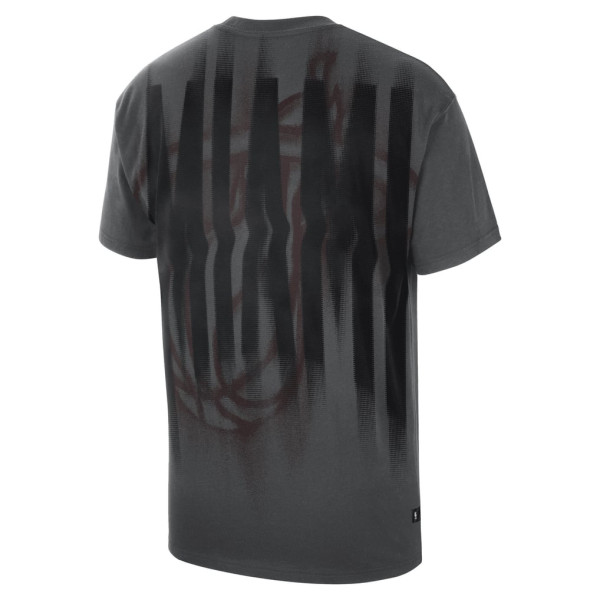 Футболка Miami Heat Nike 2026 Standard Issue Pre-Game Max 90 - Charcoal