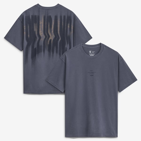 Футболка New Orleans Pelicans Nike 2026 Standard Issue Pre-Game Max 90 - Navy