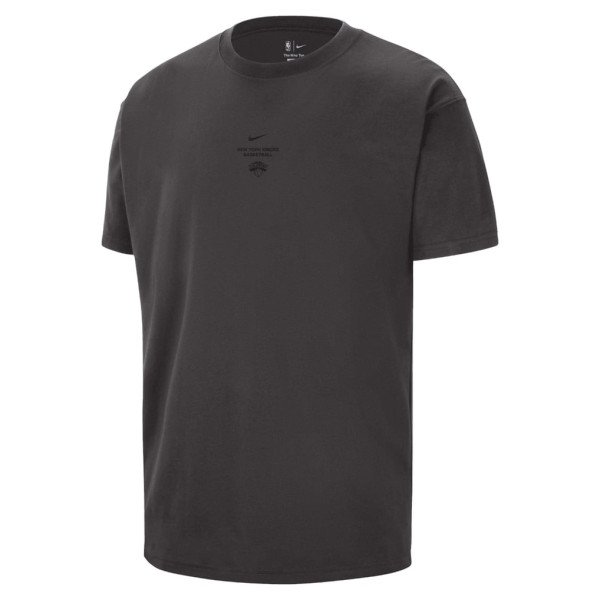 Футболка New York Knicks Nike 2026 Standard Issue Pre-Game Max 90 - Charcoal