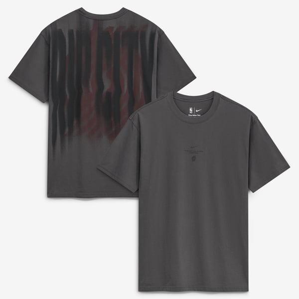Футболка Portland Trail Blazers Nike 2026 Standard Issue Pre-Game Max 90 - Charcoal