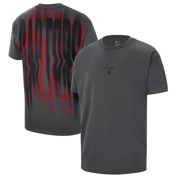 Футболка Toronto Raptors Nike 2026 Standard Issue Pre-Game Max 90 - Charcoal