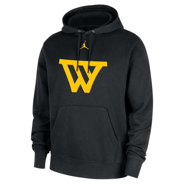 Толстовка Golden State Warriors Jordan Brand Black Statement Edition Club Fleece