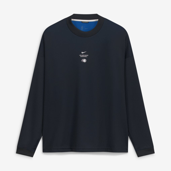 Футболка с длинным рукавом Orlando Magic Nike 2026 Standard Issue Pre-Game Performance - Black