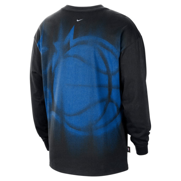 Футболка с длинным рукавом Orlando Magic Nike 2026 Standard Issue Pre-Game Performance - Black