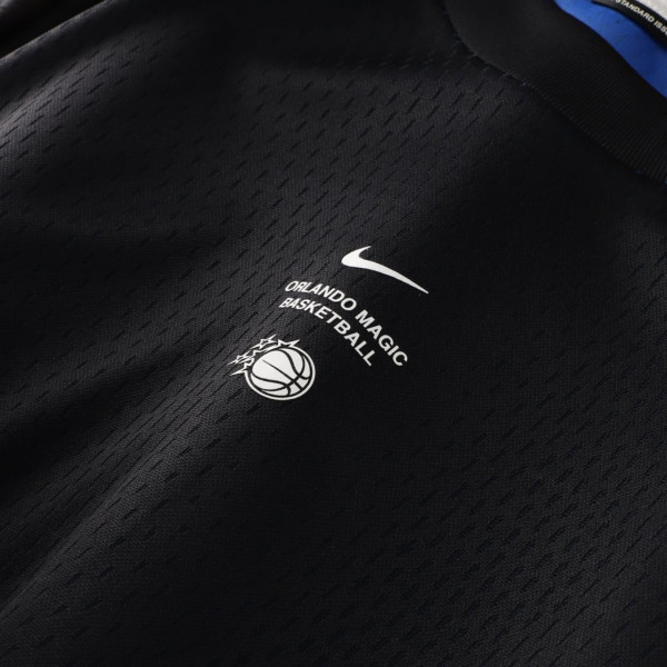 Футболка с длинным рукавом Orlando Magic Nike 2026 Standard Issue Pre-Game Performance - Black