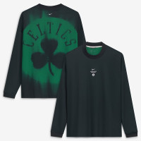 Футболка с длинным рукавом Boston Celtics Nike 2026 Standard Issue Pre-Game Performance - Black