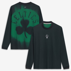 Футболка с длинным рукавом Boston Celtics Nike 2026 Standard Issue Pre-Game Performance - Black