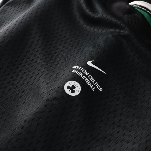 Футболка с длинным рукавом Boston Celtics Nike 2026 Standard Issue Pre-Game Performance - Black