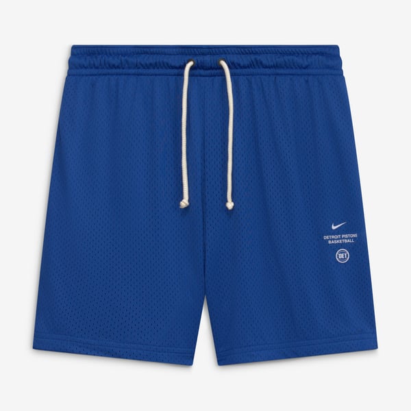 Шорты Detroit Pistons Nike 2026 Standard Issue Practice Mesh - Blue