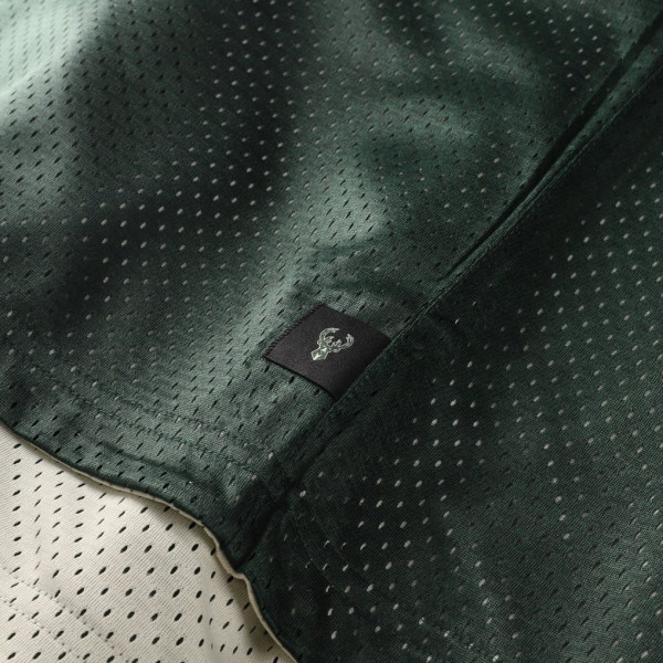 Джерси Milwaukee Bucks Nike 2026 Standard Issue Practice Icon Mesh Reversible - Hunter Green/Cream