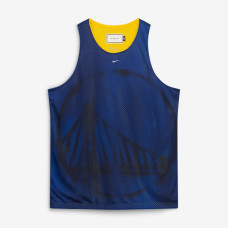 Джерси Golden State Warriors Nike 2026 Standard Issue Practice Icon Mesh Reversible - Royal/Gold
