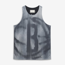 Джерси Brooklyn Nets Nike Silver/Black 2026 Standard Issue Practice Icon Mesh Reversible