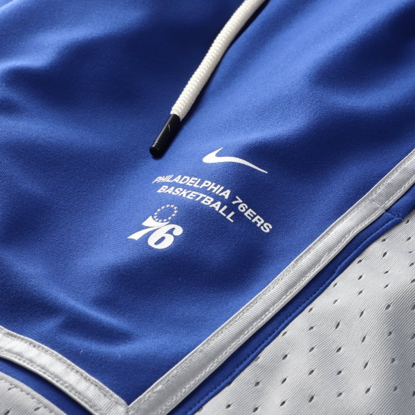 Шорты Philadelphia 76ers Nike Royal 2026/27 Standard Issue Pre-Game Pro