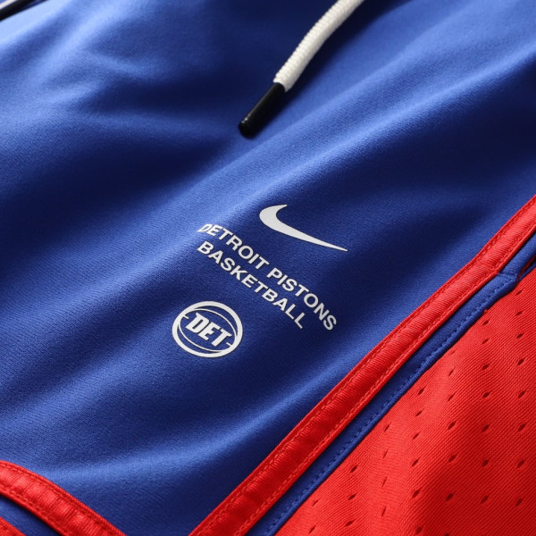 Шорты Detroit Pistons Nike 2026 Standard Issue Pre-Game Pro - Blue