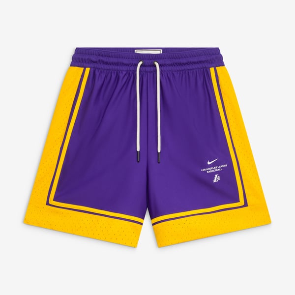 Шорты Los Angeles Lakers Nike 2026 Standard Issue Pre-Game Pro - Purple