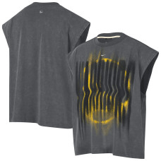 Golden State Warriors Nike Charcoal 2026 Standard Issue Pre-Game Sleeveless Top