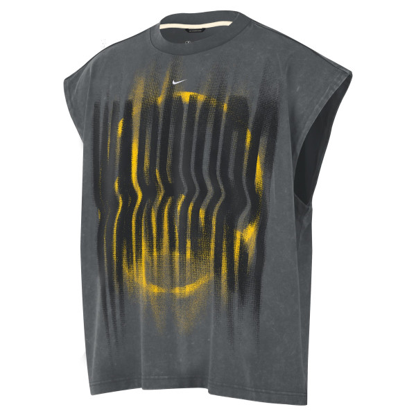Golden State Warriors Nike Charcoal 2026 Standard Issue Pre-Game Sleeveless Top