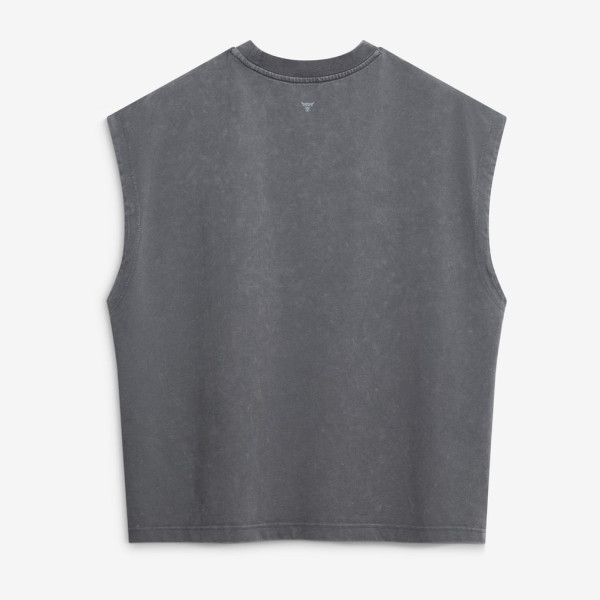 Chicago Bulls Nike 2026 Standard Issue Pre-Game Sleeveless Top - Charcoal