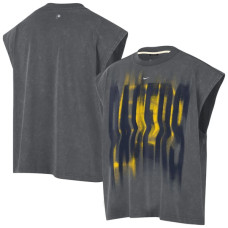 Indiana Pacers Nike 2026 Standard Issue Pre-Game Sleeveless Top - Charcoal