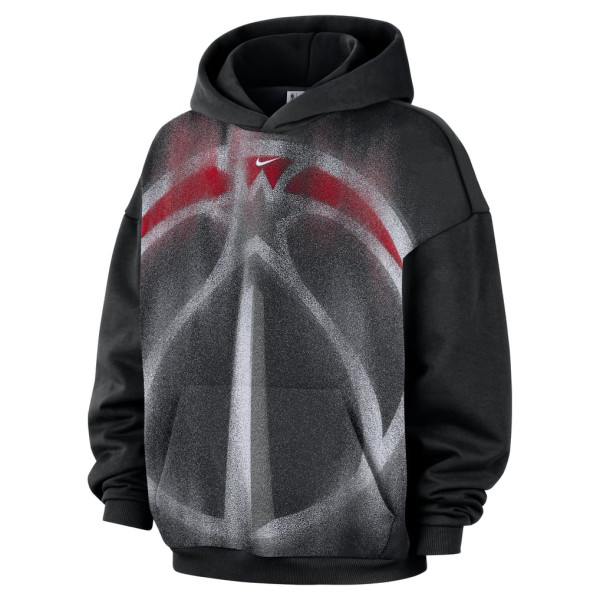 Толстовка Washington Wizards Nike 2026 Standard Issue Practice Icon Fleece - Black