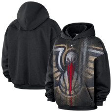 Толстовка New Orleans Pelicans Nike 2026 Standard Issue Practice Icon Fleece - Black