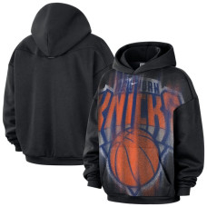 Толстовка New York Knicks Nike 2026 Standard Issue Practice Icon Fleece - Black