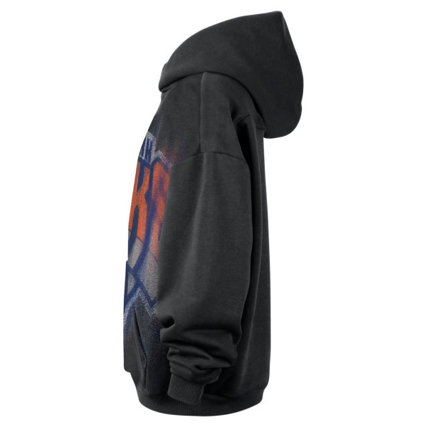 Толстовка New York Knicks Nike 2026 Standard Issue Practice Icon Fleece - Black