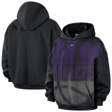 Толстовка Sacramento Kings Nike 2026 Standard Issue Practice Icon Fleece - Black
