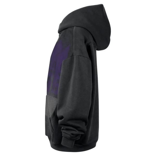 Толстовка Sacramento Kings Nike 2026 Standard Issue Practice Icon Fleece - Black