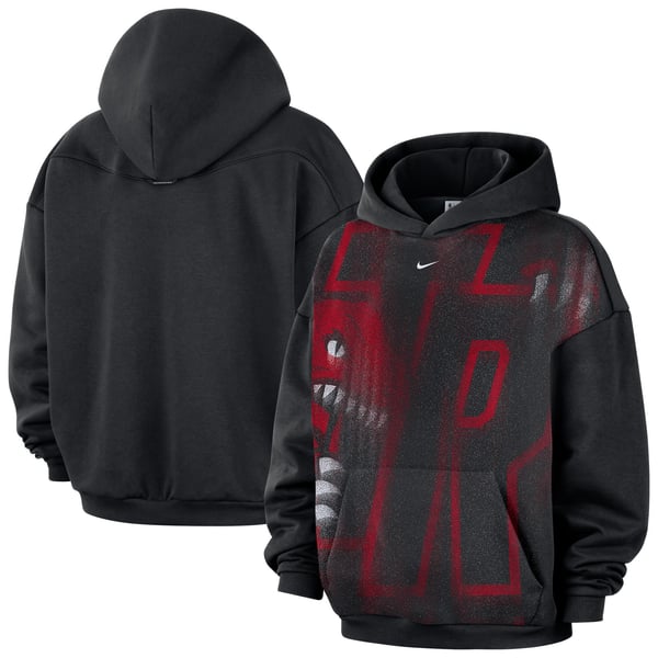 Толстовка Toronto Raptors Nike 2026 Standard Issue Practice Icon Fleece - Black