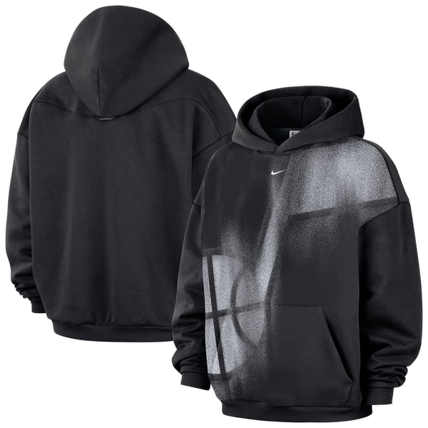 Толстовка Utah Jazz Nike 2026 Standard Issue Practice Icon Fleece - Black
