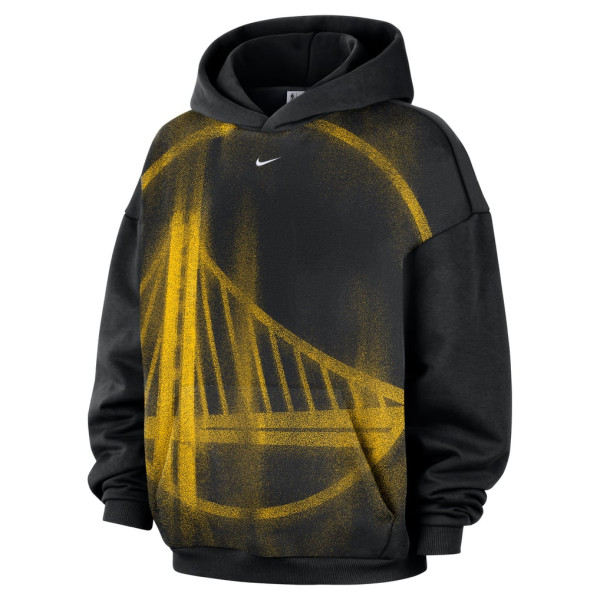 Толстовка Golden State Warriors Nike 2026 Standard Issue Practice Icon Fleece - Black
