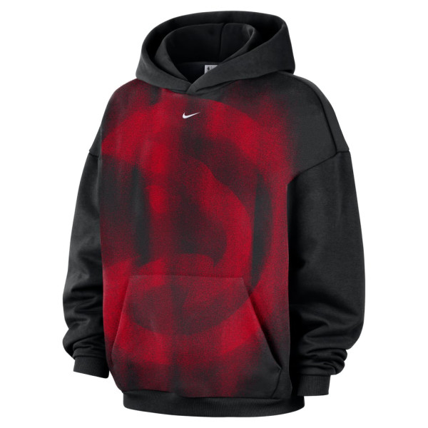 Толстовка Atlanta Hawks Nike 2026 Standard Issue Practice Icon Fleece - Black