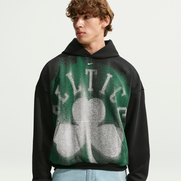 Толстовка Boston Celtics Nike 2026 Standard Issue Practice Icon Fleece - Black