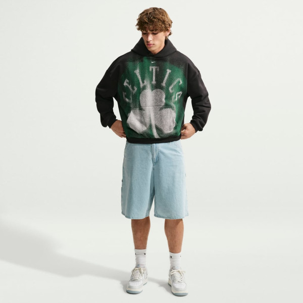 Толстовка Boston Celtics Nike 2026 Standard Issue Practice Icon Fleece - Black