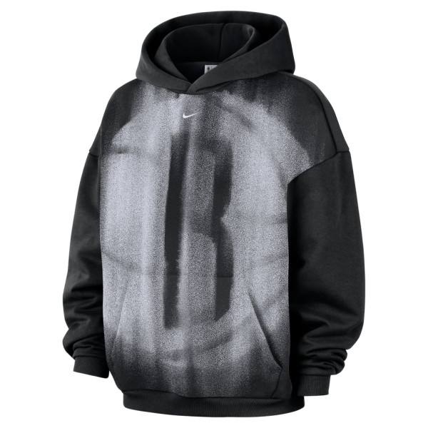Толстовка Brooklyn Nets Nike Black 2026 Standard Issue Practice Icon Fleece