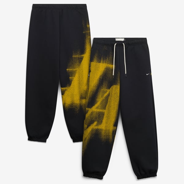 Штаны Los Angeles Lakers Nike 2026 Standard Issue Practice Icon Fleece Tapered - Black