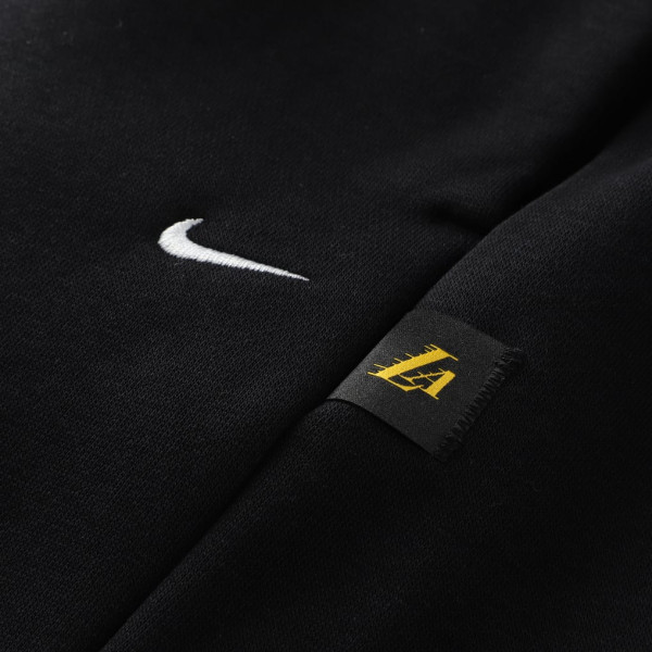 Штаны Los Angeles Lakers Nike 2026 Standard Issue Practice Icon Fleece Tapered - Black