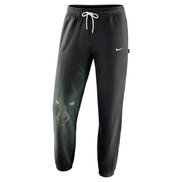 Штаны Milwaukee Bucks Nike 2026 Standard Issue Practice Icon Fleece Tapered - Black