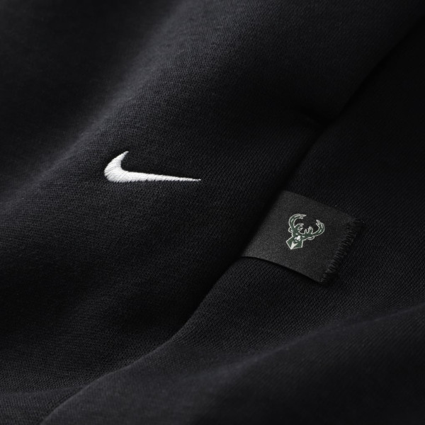 Штаны Milwaukee Bucks Nike 2026 Standard Issue Practice Icon Fleece Tapered - Black