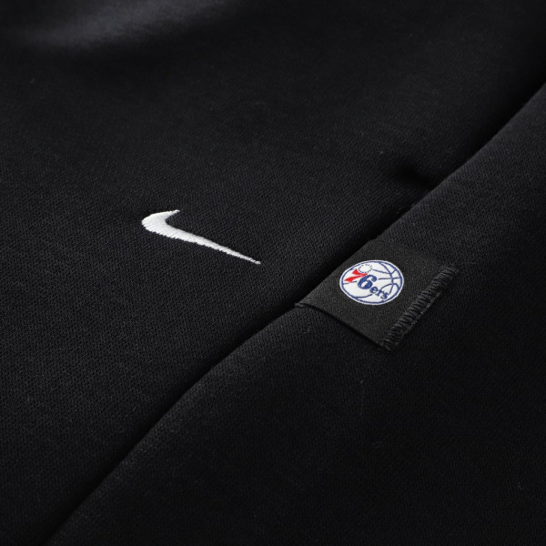 Штаны Philadelphia 76ers Nike 2026 Standard Issue Practice Icon Fleece Tapered - Black