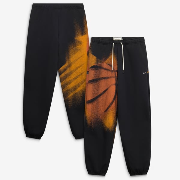 Штаны Phoenix Suns Nike 2026 Standard Issue Practice Icon Fleece Tapered - Black