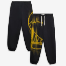 Штаны Golden State Warriors Nike 2026 Standard Issue Practice Icon Fleece Tapered - Black