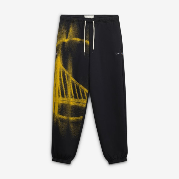 Штаны Golden State Warriors Nike 2026 Standard Issue Practice Icon Fleece Tapered - Black