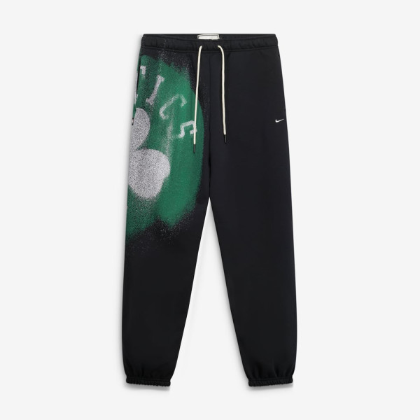 Штаны Boston Celtics Nike 2026 Standard Issue Practice Icon Fleece Tapered - Black