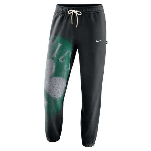 Штаны Boston Celtics Nike 2026 Standard Issue Practice Icon Fleece Tapered - Black