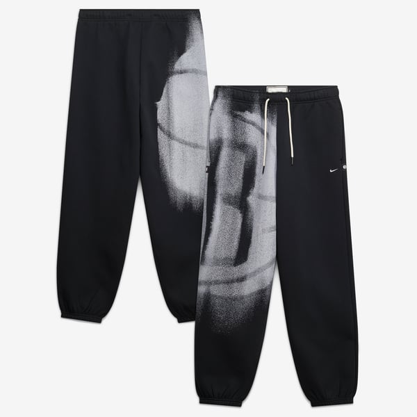 Штаны Brooklyn Nets Nike 2026 Standard Issue Practice Icon Fleece Tapered - Black