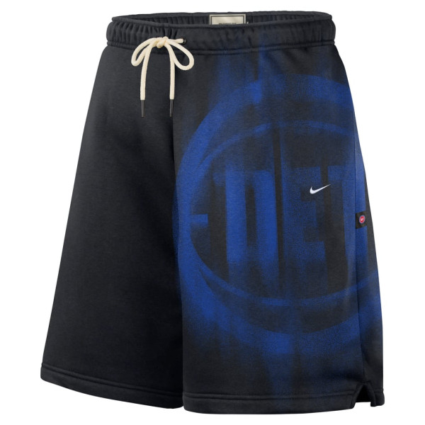 Шорты Detroit Pistons Nike 2026 Standard Issue Practice Icon Fleece - Black