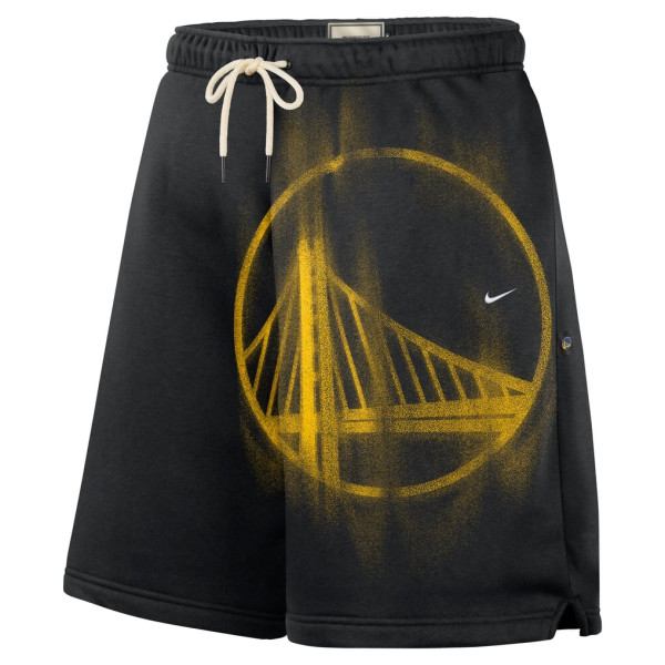 Шорты Golden State Warriors Nike 2026 Standard Issue Practice Icon Fleece - Black