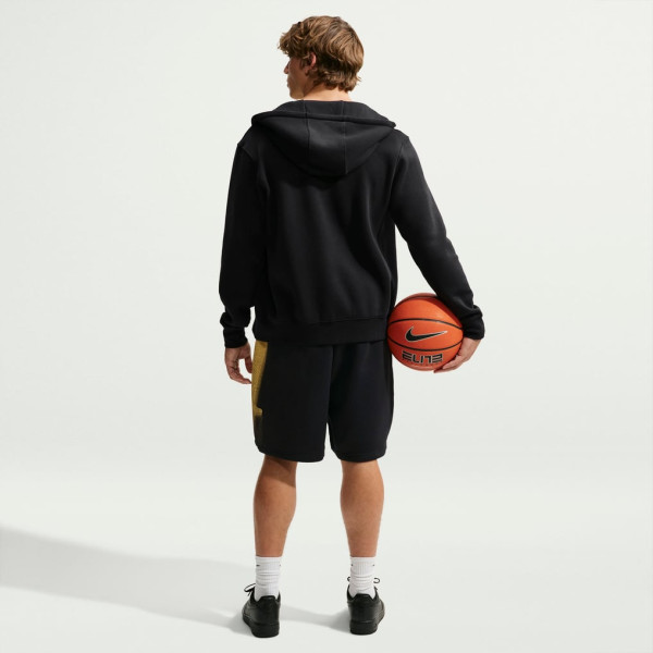 Шорты Los Angeles Lakers Nike 2026 Standard Issue Practice Icon Fleece - Black